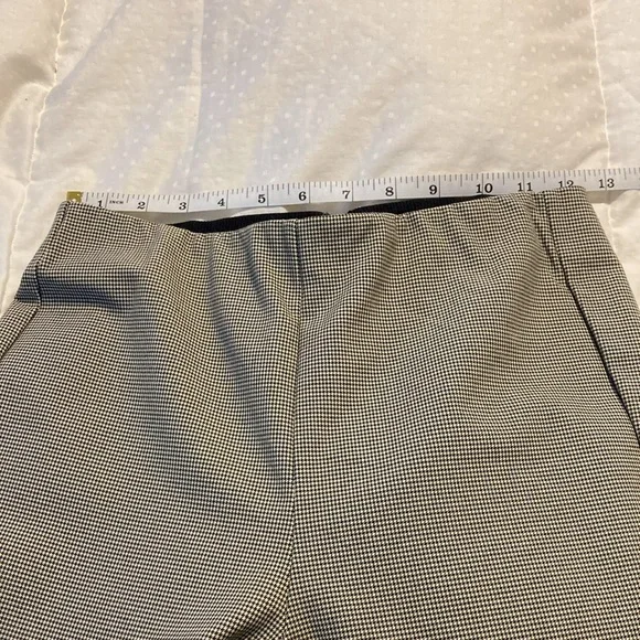 Rag & Bone New York Houndstooth Cotton Blend Pants 4 - Picture 4 of 9